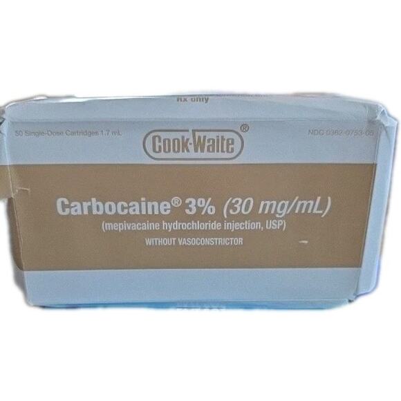 Septodont 1430735 3% Plain 50/Bx - Picture 2 of 2